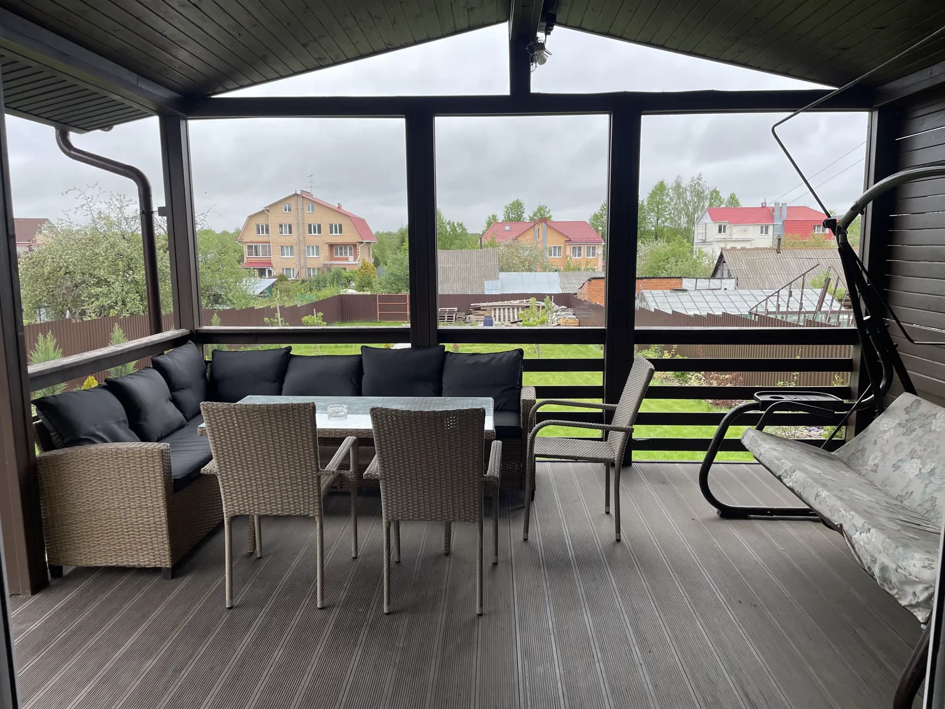 Веранда дома 281,5 м² в Житнево